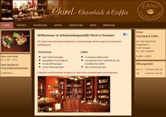 Veranstaltung im Schokoladengeschäft Chirel Dresden